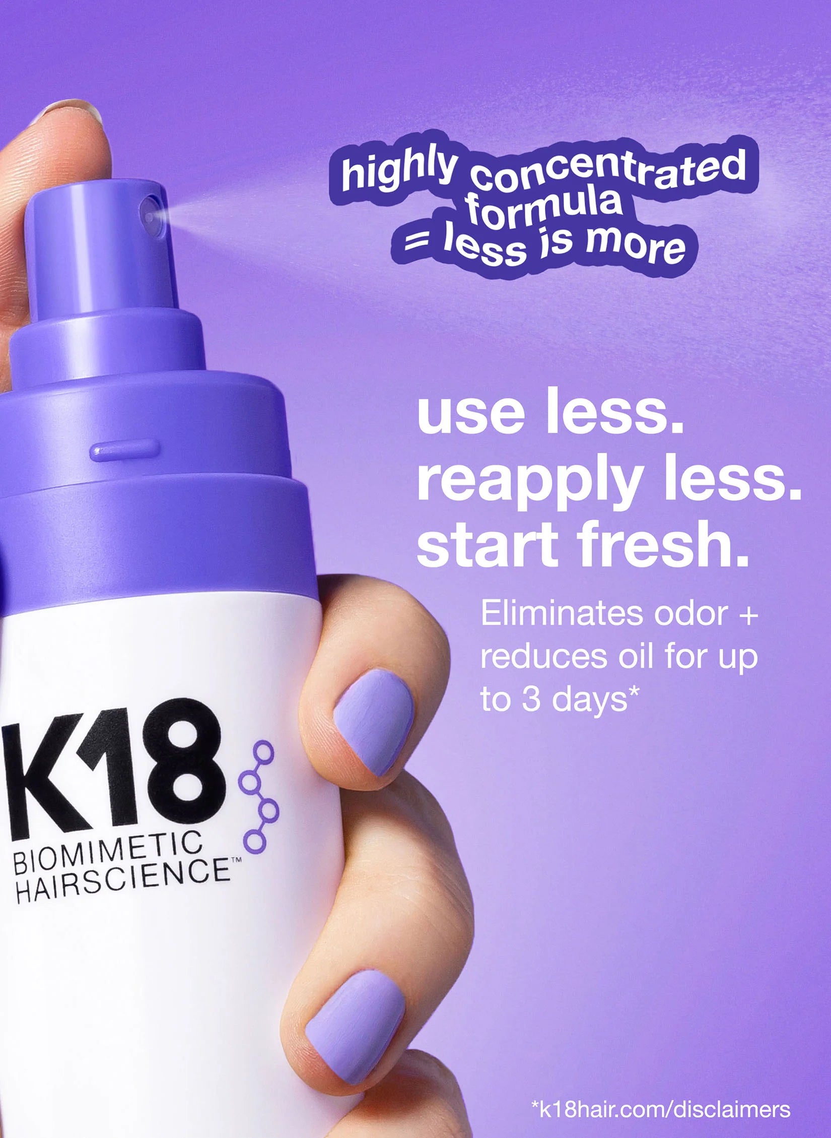 K18 AirWash Dry Shampoo 47ml