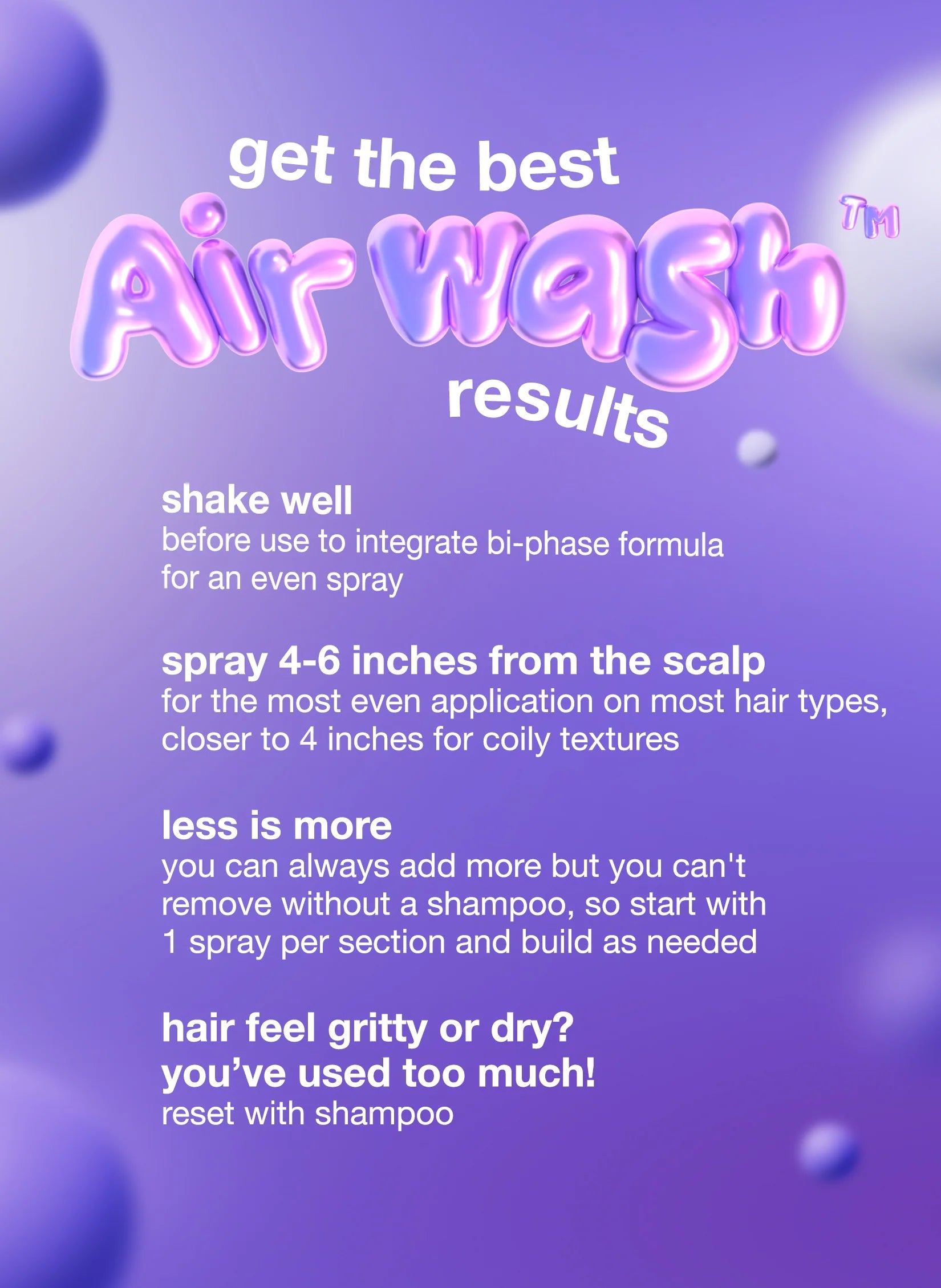 K18 AirWash Dry Shampoo 47ml
